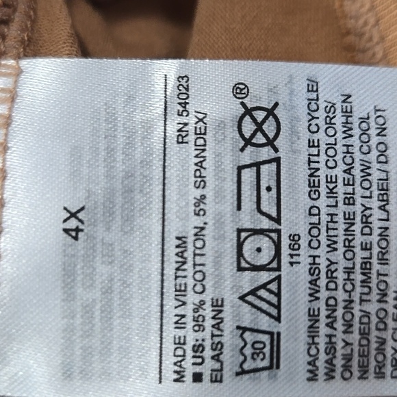 NWT Old Navy Women's First Layer Cocoa Mocha Tank Top Cami Size 4X - Picture 3 of 3